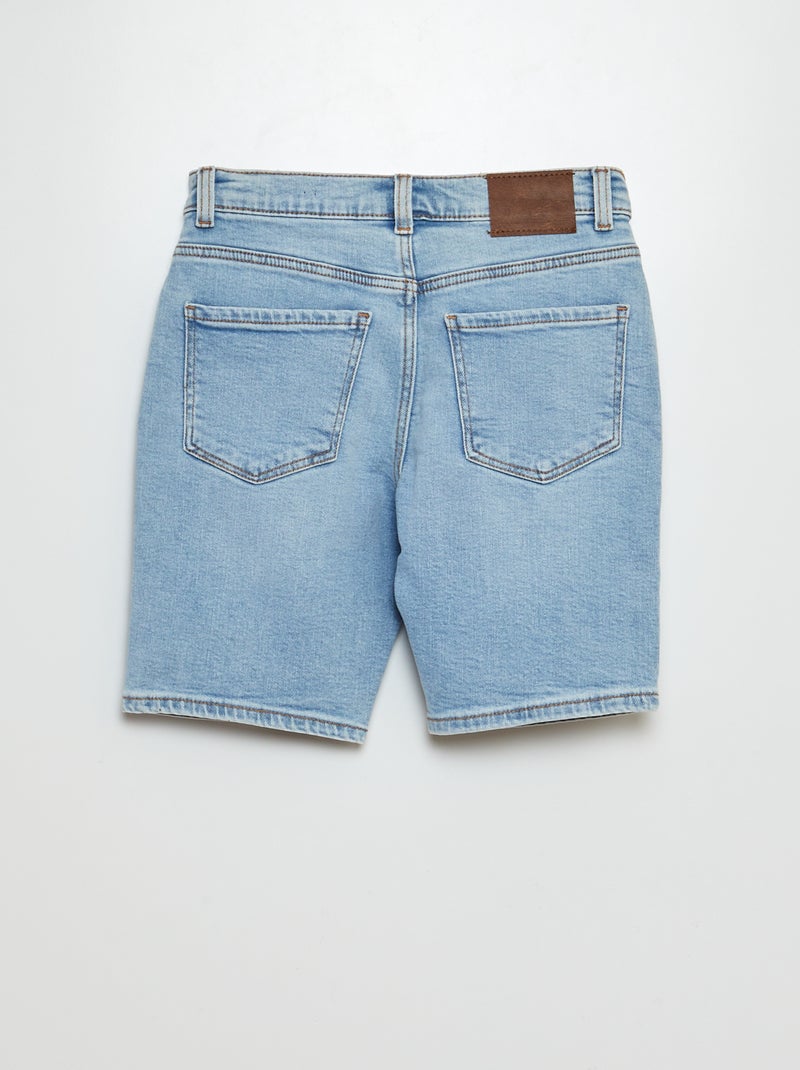 Bermuda en jean BLEU - Kiabi