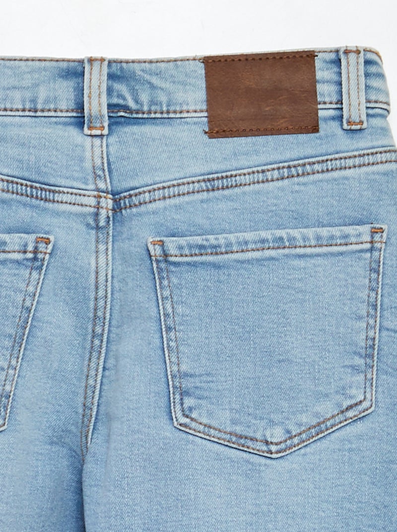 Bermuda en jean BLEU - Kiabi