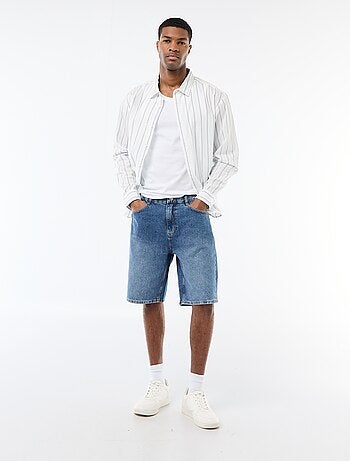 Bermuda en jean