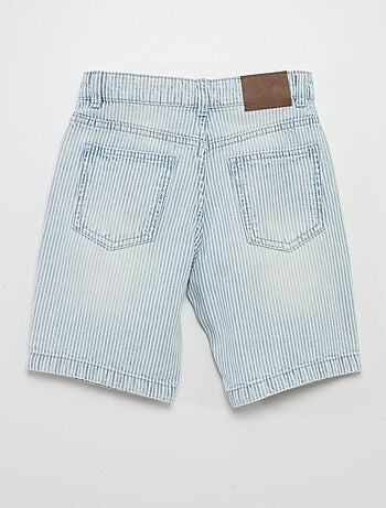 Pantacourt/Bermuda Desigual Pour Garçon - Taille 13/14 Ans - Bleu - Occasion Très Bon État