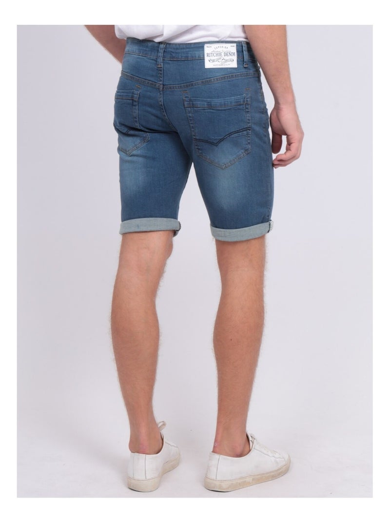 Bermuda en jean BLOOPY II Bleu - Kiabi