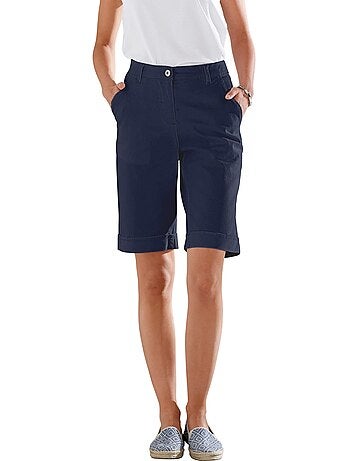 Bermuda En Jean Coupe Décontractée - Taille Standard - Moda Vilona