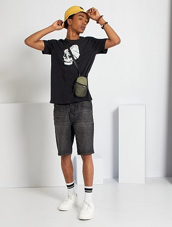 Bermuda en jean éco-conçu