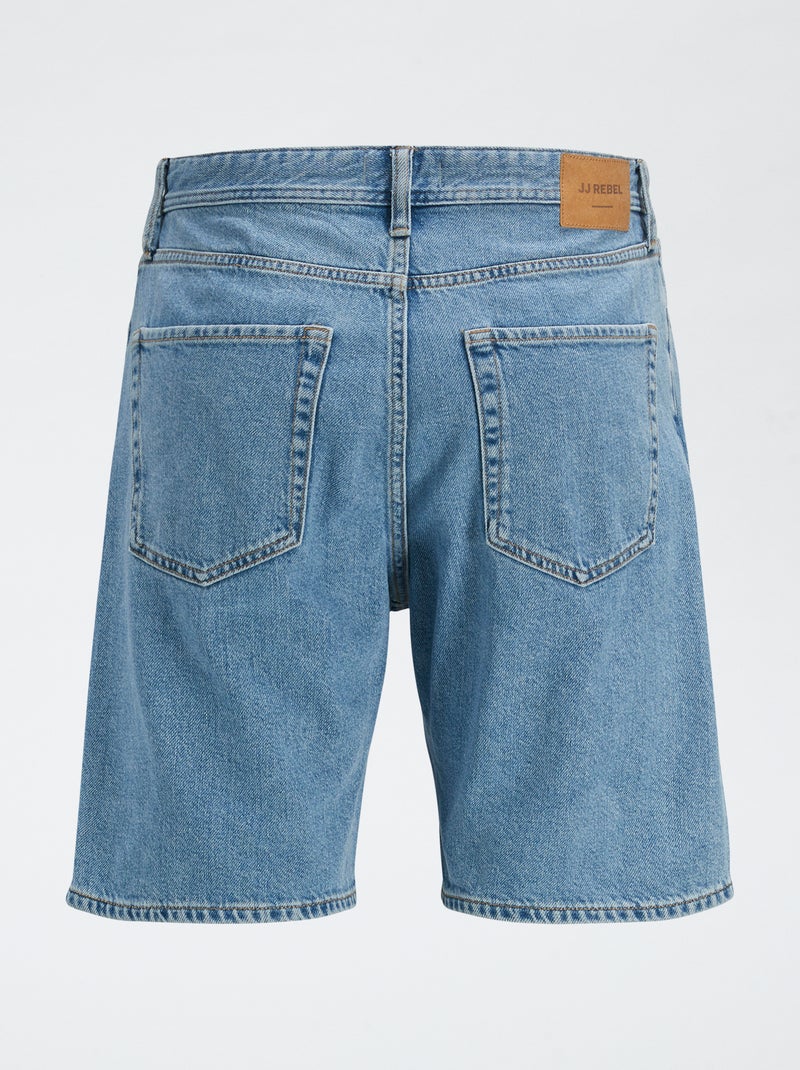 Bermuda en jean large 'JJ Rebel' BLEU - Kiabi