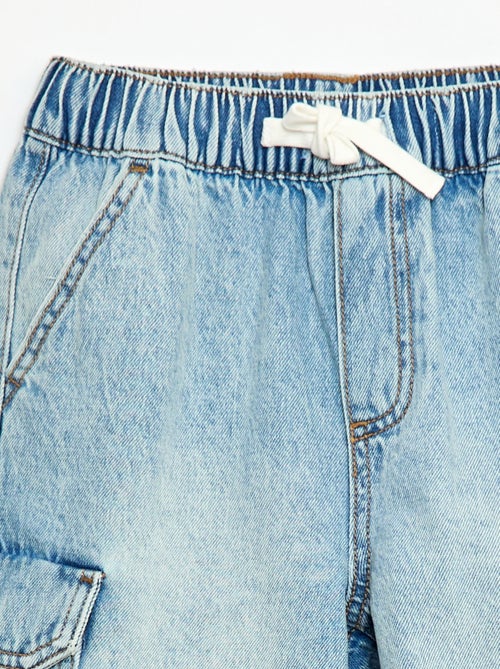 Bermuda en jean multipoche - Kiabi Bermuda en jean multipoche - Kiabi