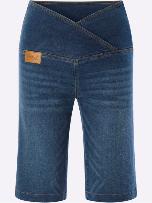 Bermuda En Jean Qualité Coton Doux Sur La Peau - Taille Standard - Witt - Kiabi