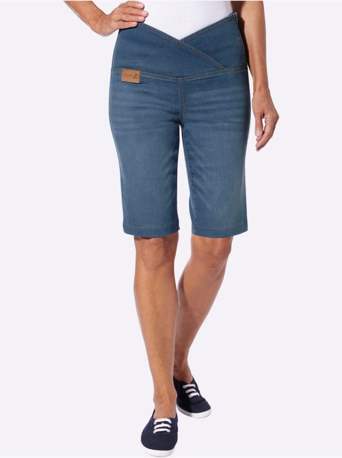 Bermuda En Jean Qualité Coton Doux Sur La Peau - Taille Standard - Witt - Kiabi