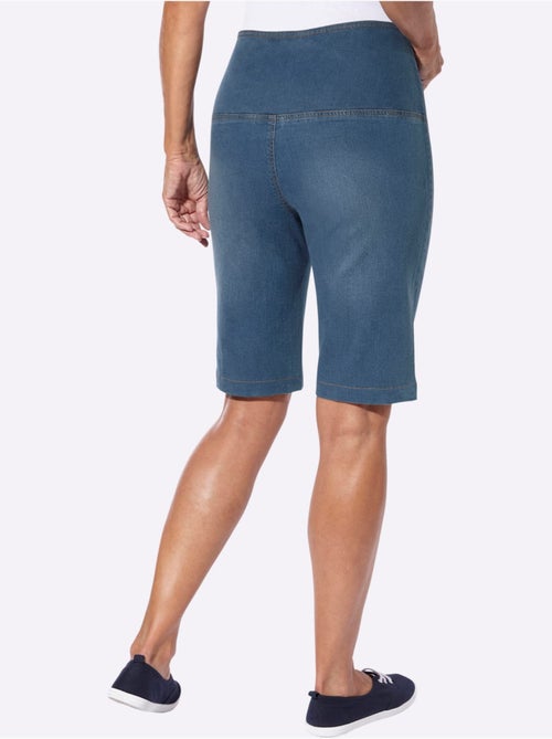 Bermuda En Jean Qualité Coton Doux Sur La Peau - Taille Standard - Witt - Kiabi