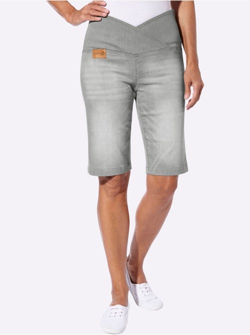 Bermuda En Jean Qualité Coton Doux Sur La Peau - Taille Standard - Witt - Kiabi