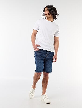 Bermuda en jean slim fit