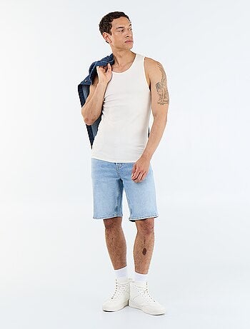 Bermuda en jean slim fit