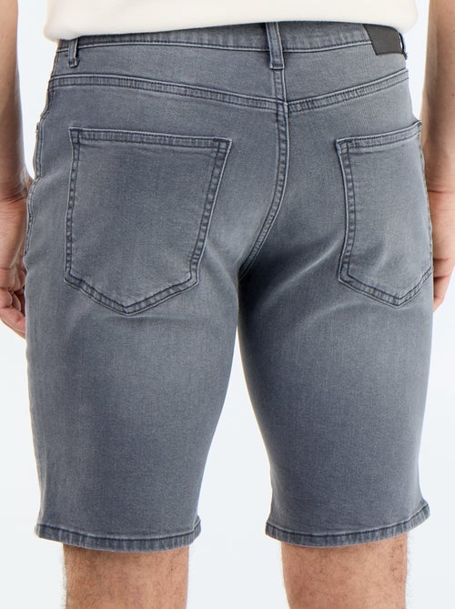 Bermuda en jean slim fit - Kiabi
