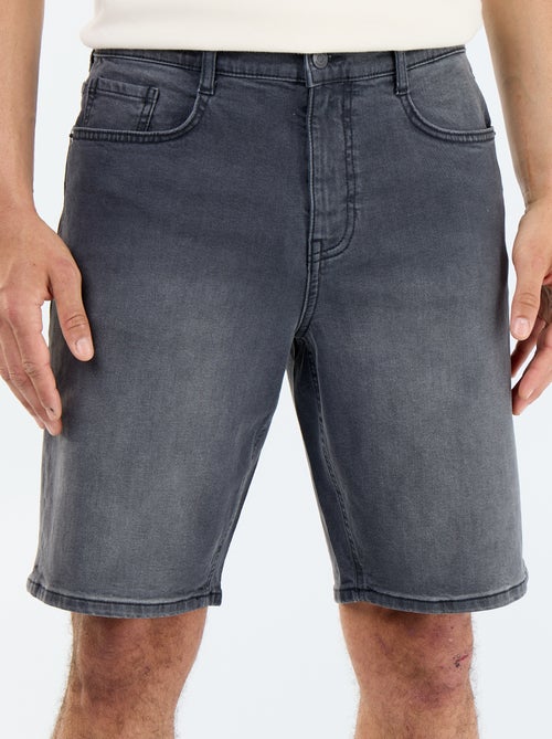 Bermuda en jean slim fit - Kiabi