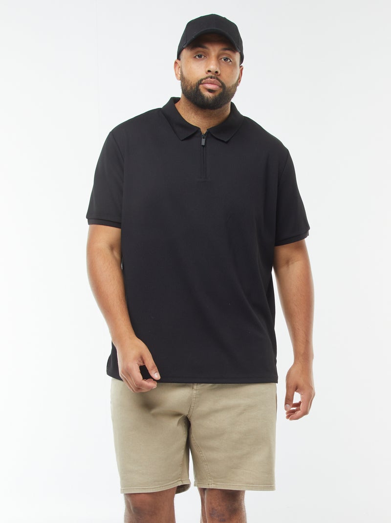 Bermuda en jean uni Beige - Kiabi