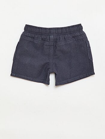 Bermuda en lin mélangé