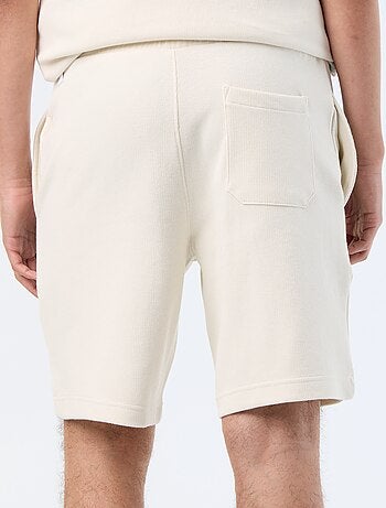 Bermuda en maille lourde
