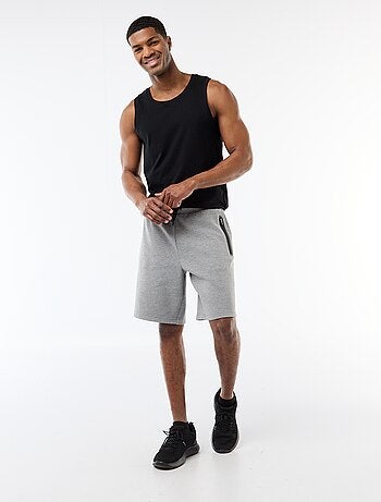 Bermuda en maille piqué style sport