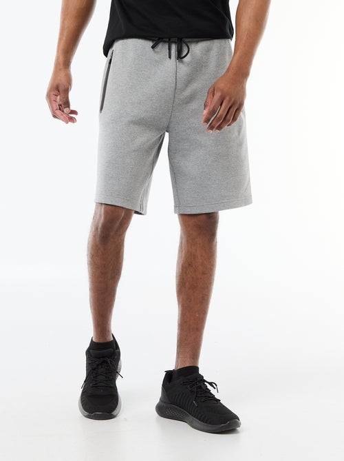 Bermuda en maille piqué style sport - Kiabi