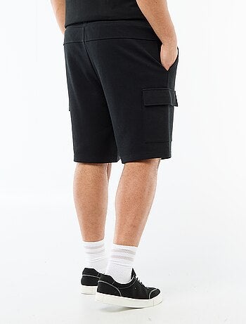 Bermuda en maille piquée avec poches à rabat