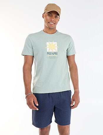 Bermuda en maille piquée