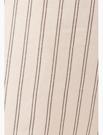 Bermuda en mélange lin et viscose - Damart