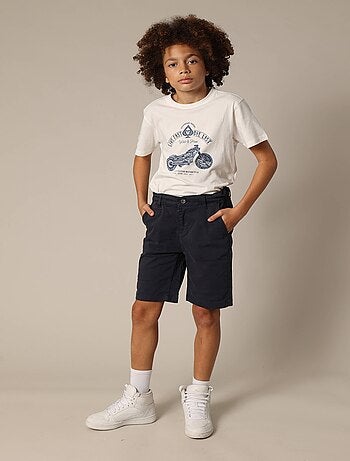 Bermuda en micro twill 'Deeluxe'