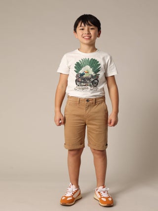 Bermuda en micro twill 'Deeluxe'