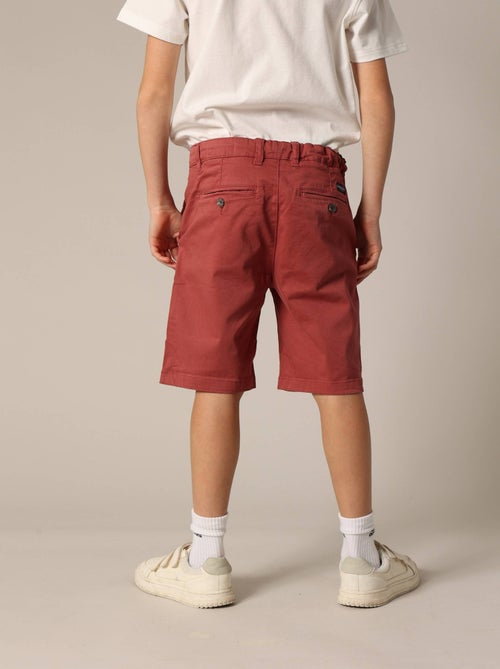 Bermuda en micro twill 'Deeluxe' - Kiabi