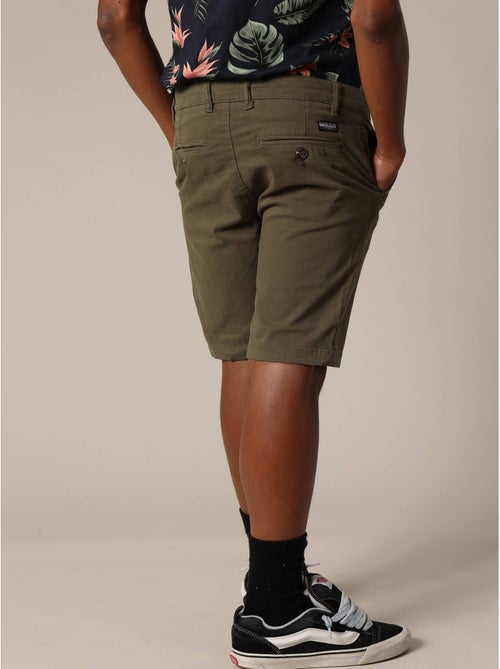 Bermuda en micro twill 'Deeluxe' - Kiabi