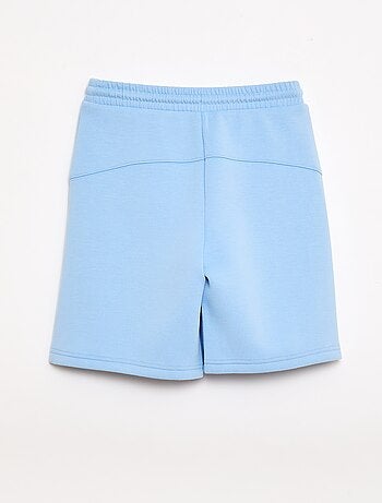 Bermuda en molleton avec poches zippées