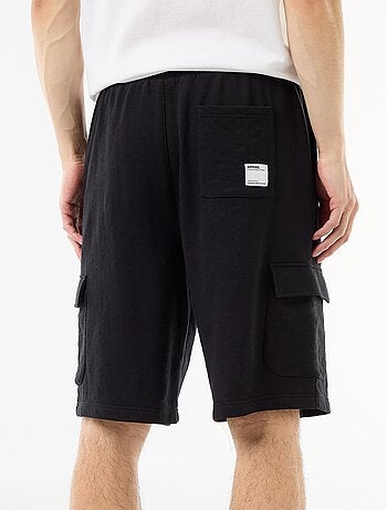 Bermuda en molleton léger avec poches à rabat