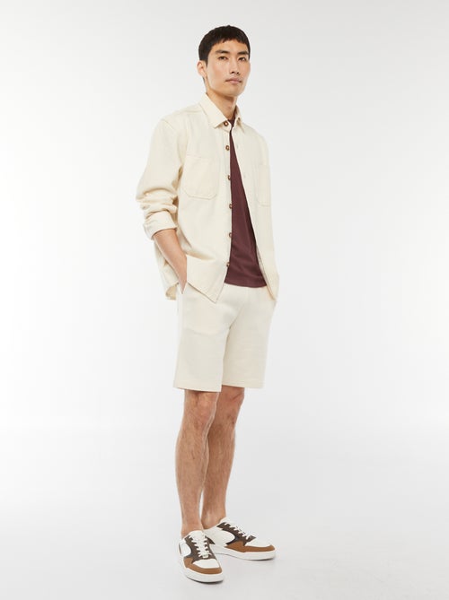 Bermuda en molleton léger - Kiabi