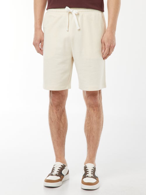 Bermuda en molleton léger - Kiabi