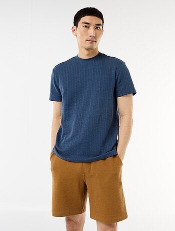 Bermuda en molleton léger (french-terry)