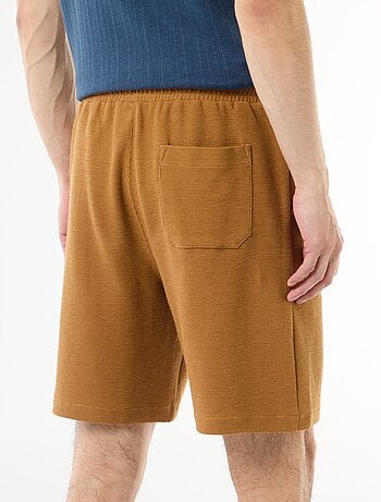 Bermuda en molleton léger (french-terry)