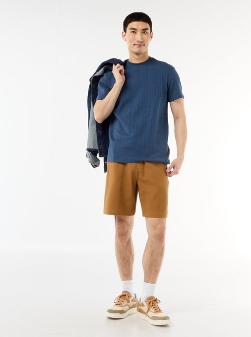 Bermuda en molleton léger (french-terry) - Kiabi