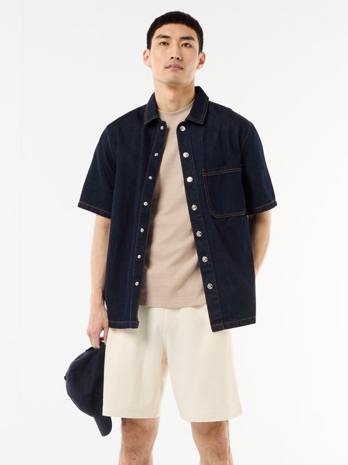 Bermuda en molleton léger (french-terry) - Kiabi