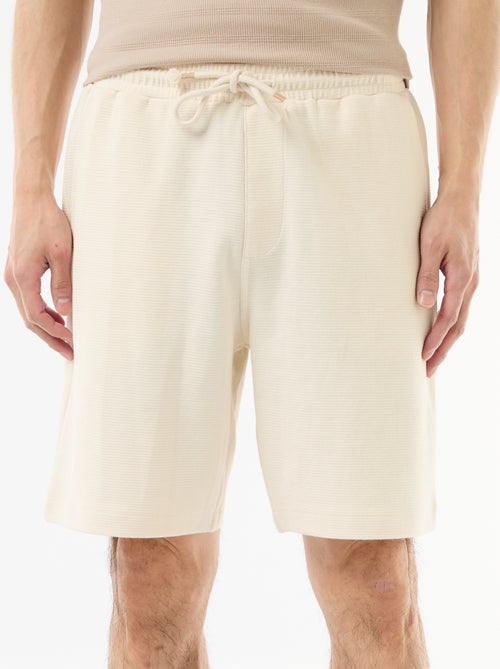 Bermuda en molleton léger (french-terry) - Kiabi