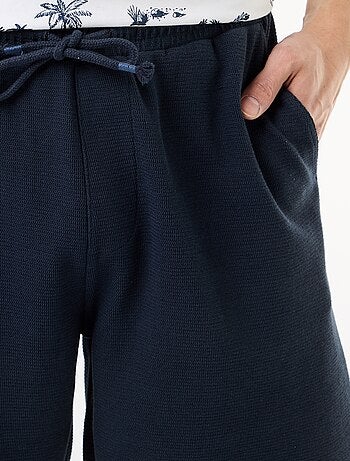 Bermuda en molleton léger (french-terry)