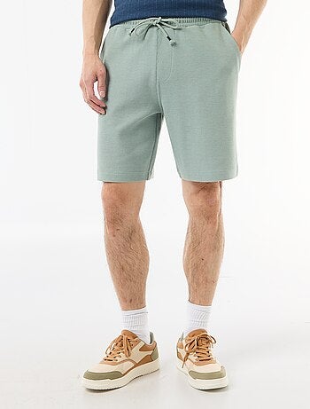 Bermuda en molleton léger (french-terry)