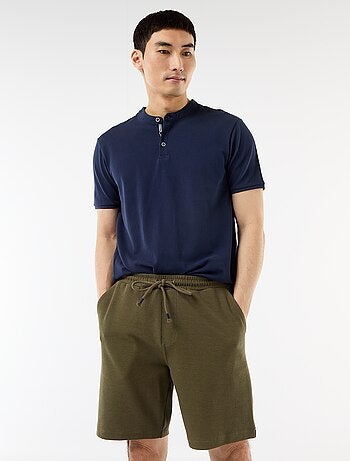 Bermuda en molleton léger (french-terry)