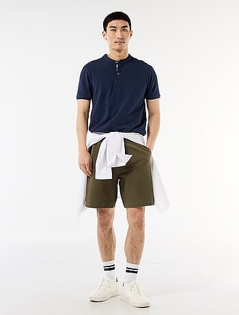 Bermuda en molleton léger (french-terry)