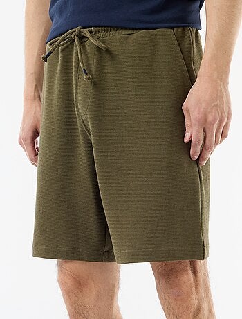 Bermuda en molleton léger (french-terry)