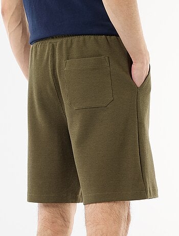 Bermuda en molleton léger (french-terry)