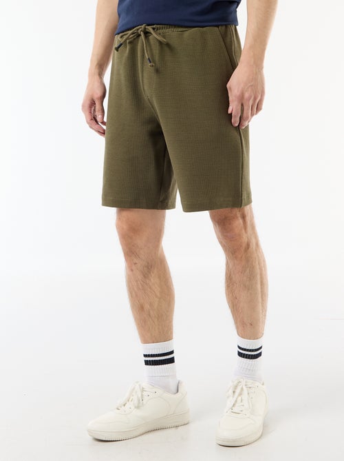 Bermuda en molleton léger (french-terry) - Kiabi