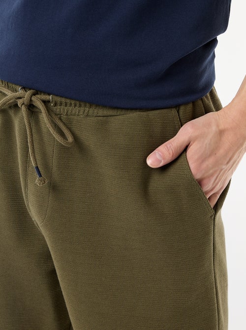 Bermuda en molleton léger (french-terry) - Kiabi