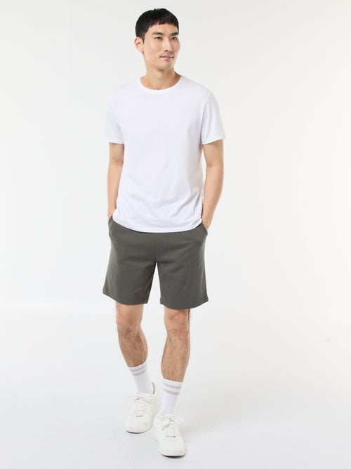 Bermuda en molleton léger - Kiabi Bermuda en molleton léger - Kiabi