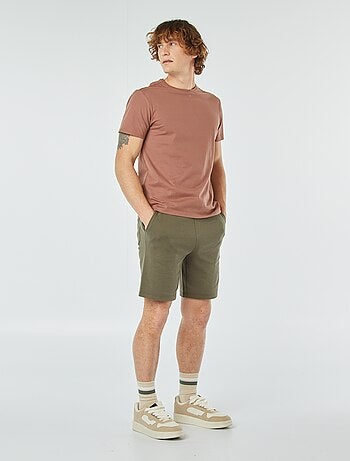 Bermuda en molleton léger