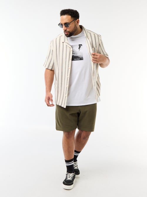 Bermuda en molleton léger - Kiabi