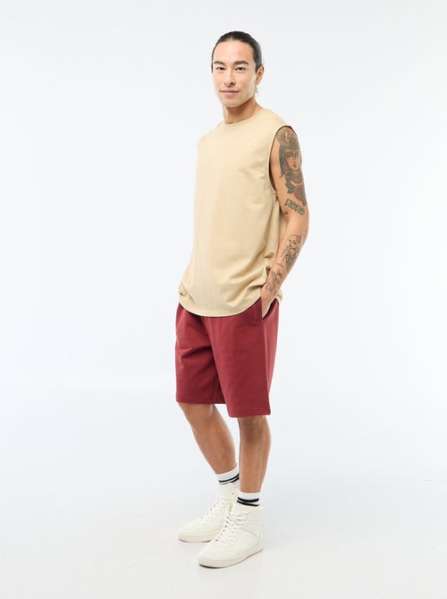 Bermuda en molleton léger - Kiabi